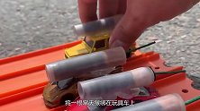 把“窜天猴”塞入管道里，点燃会不会从管道冲出？结果太震撼！