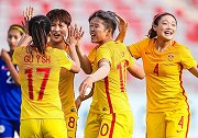 亚洲杯-李影2场3球马君世界波 中国女足3-0菲律宾