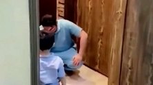 国外的医护人员回到家中，儿子想抱抱，结局扎心了。