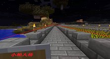 我的世界联机24：小帕造了一座通往迪哥家的桥，方便保护迪哥