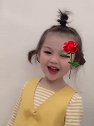 可爱的小情人，听到音乐后，就不自觉的嗨起来，这是吃了兴奋剂吗
