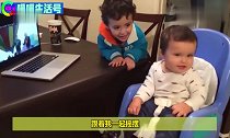搞笑萌娃秀小宝贝玩着平板电脑睡着了,真可爱