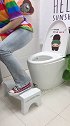 即是马桶凳又是垫脚凳，上厕所再也不怕脚麻了，大人小孩都能用生活好物大赏