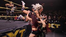 NXT第543期：女子组三对三组队赛 里普丽&拉蕾&斯多姆VS紫雷&贝莱尔&凯