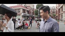阳光少年王宫良身着干净利落倍显清爽，幽默博主帅气上线