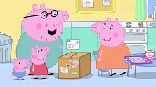 小猪佩奇：佩奇收到小马，乐得哈哈笑，这东西太好玩了