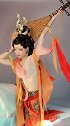 敦煌映像 模仿反弹琵琶伎乐天，为了做这套衣服把老妈的丝巾用完了 原创国风计划