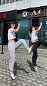 话不多说，先“踢”一个KungFu洋葱姐妹  快乐五一去哪嗨
