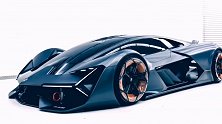 兰博基尼Terzo Millennio超级跑车概念车