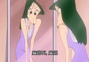 蜡笔小新：阿梅去相亲，结果被下水道卡住鞋