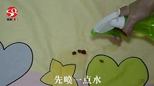 床单沾血洗不掉喷点这个，搓搓马上干净，简单实用
