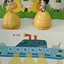 白雪公主好厉害，能把小飞机变成战斗机，贝尔羡慕白雪会变魔术！