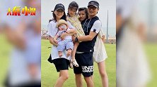 章子怡儿子正面照曝光，与汪峰犹如复制粘贴，一家五口出镜超温馨