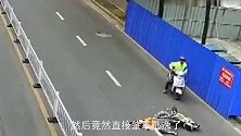 电车男子逆行，可害惨了女司机，结果不言而喻！