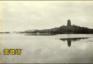 清朝末年杭州西湖风光，100多年来变化大，断桥几乎认不出