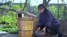 李子柒忙的晕头转向，婆婆帮忙精心照看，从来没有这么温馨过了！