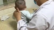 家长带宝宝去体检，看到医生戴着口罩被吓哭，宝宝这是什么怪蜀黍