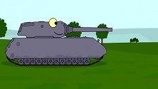 坦克世界：鼠爷搞笑捡金币弹，小坦克能把鼠爷撞飞了