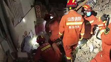 山西襄汾坍塌事故遇难人数已达20人 消防员彻夜救援