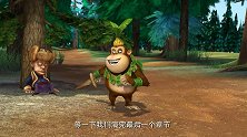 熊出没：强哥要锯子被熊二砸晕，就连吉吉都心疼强哥了！