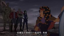 银河护卫队：他们齐心把机器人消灭，可是电磁装置并不能对付头盔