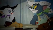 猫和老鼠：汤姆正给心上人唱歌，美滋滋！杰瑞太坏了，要烫他