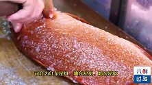 日本大厨分割名贵东星斑，鱼肉艳丽美味油焖烧烤！