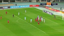 下半场补时第2分钟重庆斯威球员陈雷射门