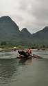 桂林遇龙河竹筏，风景优美
