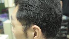 男士发廊实用款油头修剪方法技巧，供发型师学习