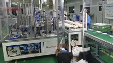 LED筒灯组装生产流水线工作视频
