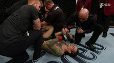 UFC-UFC222：奥麦利脚踝受伤 躺着宣判结果成UFC历史第一人-花絮