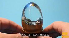 鸡蛋壳还能有啥用？大神用环氧树脂制作“蛋中世界”，太精致了