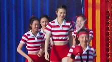 绵羊队小姐姐霸气出场，不料美女队长耍帅落水，全员笑喷