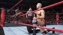 WWE-18年-RAW第1285期：双打赛 希莫斯&凯萨罗VS泰特斯品牌-单场