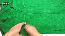 旧衣服换新颜，一件毛衣改成三件实用单品，废物利用的办法真是多