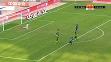 永昌中场断球发动快速反击 王鹏禁区前大力抽射被侯森扑出