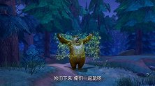 熊出没：熊二和萤火虫成了好朋友，大晚上在森林一起玩，还挺好看