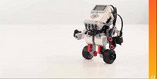 拼搭乐高EV3，平衡行走机器人，附带搭建图和程序