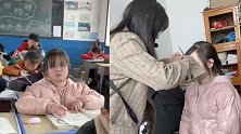 湖南邵阳：老师化身“Tony”帮女孩修刘海：怕影响学习