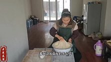 古月美食：过年传统大馍做法，不用酵母泡打粉，蓬松渲染超好吃