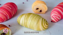 木纹面包？彩色蚕宝宝？纯天然无色素好看又好吃的面包！