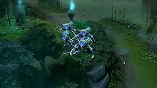 《DotA2》地卜师技能演示