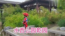 雨中游水西公园