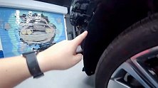 吉利帝豪gl前保险杠拆解2