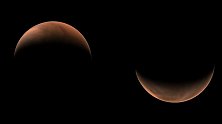 航天局发布天问一号拍摄火星侧身影像 纹理清晰可见画面美不胜收