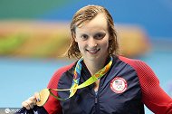奥运英雄丨核少女莱德基里约独得四金 三项世界纪录保持者