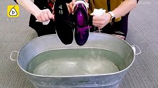 美女实测防水运动鞋，完全不湿脚！