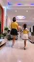舒缓健身舞步，应大家要求和女儿合拍