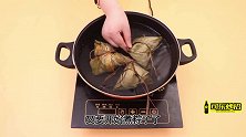 煮粽子用热水还是冷水10个家庭9个都错，导致粽子夹生又难吃
